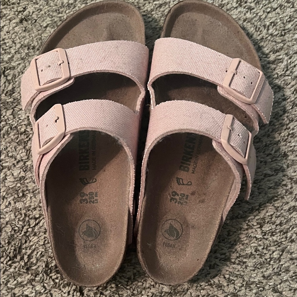 Birkenstock Women’s Arizona Light Pink Double Strap Sandals